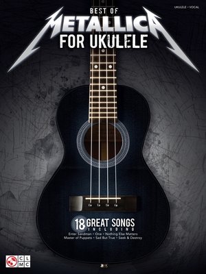 cover image of Best of Metallica for Ukulele Songbook